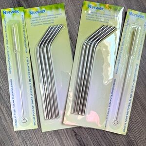 Norwex Stainless Steel Straws